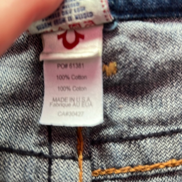 True Religion Ricky Giant Big T Relaxed Fit Jeans-NWOT - Picture 8 of 8